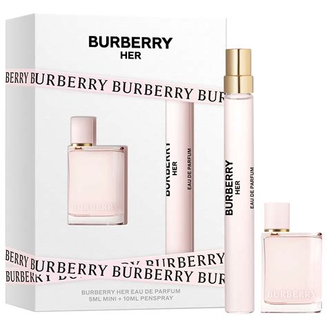 coffret cadeau burberry her|Mini Her & Goddess Perfume Duo Set .